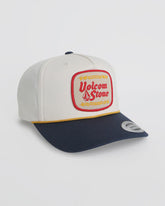 Volcom Overpatch Snapback Cap - Dirty White