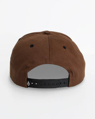 Volcom Overpatch Snapback Cap - Major Brown