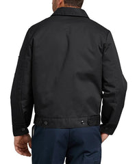 Dickies Lined Eisenhower Zip Thru Garage Jacket with Welt Pockets