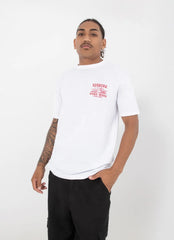 Dickies Motor Service Classic Fit SS Tee - White