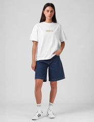 RPM Womens Emb Tee - White