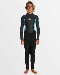 Quiksilver 3/2 Prologue Boys BZ FLT - Black/Jet Black/Angel Blue