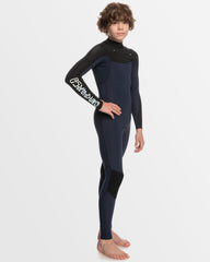Quiksilver Youth Everyday Sessions 3/2 BZ Full Wetsuit - Dark Navy/Black