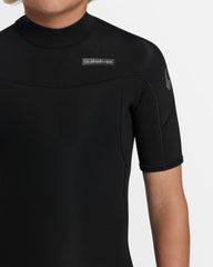 Quiksilver 8-16 Youth Everyday Sessions 2/2 BZ SS Spring Wetsuit - Black