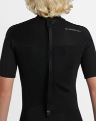 Quiksilver 8-16 Youth Everyday Sessions 2/2 BZ SS Spring Wetsuit - Black