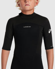 Quiksilver Youth 2/2 Prologue BZ SS Spring Wetsuit - Black