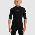 Quiksilver Youth 2/2 Prologue BZ SS Spring Wetsuit - Black