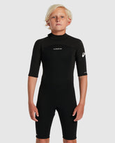 Quiksilver Youth 2/2 Prologue BZ SS Spring Wetsuit - Black