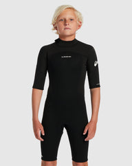 Quiksilver Youth 2/2 Prologue BZ SS Spring Wetsuit - Black