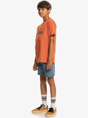 Quiksilver Youth Taxer Walk Short - Bering Sea