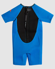 Quiksilver SS Wetsuit 1.5mm Toddler Springsuit - Black/Squale Blue