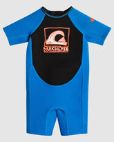 Quiksilver SS Wetsuit 1.5mm Toddler Springsuit - Black/Squale Blue