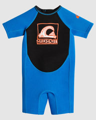 Quiksilver SS Wetsuit 1.5mm Toddler Springsuit - Black/Squale Blue