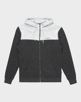 Quiksilver Keller Block Zip II - Black Heather