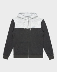 Quiksilver Keller Block Zip II - Black Heather