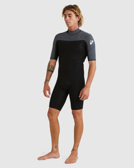 Quiksilver Everyday Sessions 2/2 BZ Spring Wetsuit - Black/Gun Metal