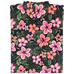 Roxy Girls 8 - 16 Stay Magical Printed Hooded Towel - Anthracite Fearless Floral