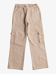 Roxy High Waisted Precious Cargo Pant - Warm Taupe