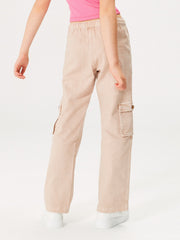 Roxy High Waisted Precious Cargo Pant - Warm Taupe