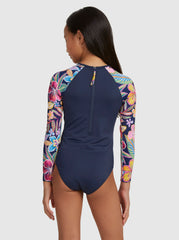 Roxy Paradise Trip Onesie-Mood Indigo True Paradise