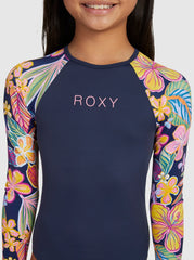 Roxy Paradise Trip Onesie-Mood Indigo True Paradise