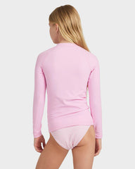 Roxy Girls 8-16 Heater LS Rashie - Bonbon