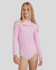 Roxy Girls 8-16 Heater LS Rashie - Bonbon