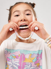 Roxy Girl 8 - 14 Gone to California Tee - Snow White