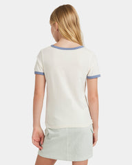 Roxy Girls 8-16 Can Love Me Better A Tee - Egret