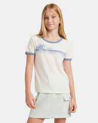 Roxy Girls 8-16 Can Love Me Better A Tee - Egret