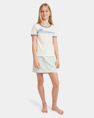 Roxy Girls 8-16 Can Love Me Better A Tee - Egret