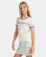 Roxy Girls 8-16 Can Love Me Better A Tee - Egret