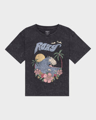Roxy 8-16 Girls Gone To California Girls Tee - Phantom