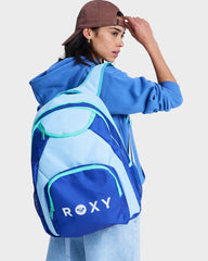 Roxy Shadow Swell Solid Backpack - Airy Blue