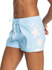 Roxy PT 2 Inch Board Short - Clear Sky Cool Character