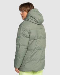 Roxy Ocean Dreams Sherpa Jacket - Agave Green