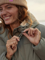 Roxy Ocean Dreams Sherpa Jacket - Agave Green