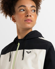 Roxy Move Free Rain Jacket - Anthracite