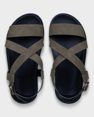 Roxy Zaho Crossed Sandals - Oil Green