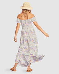 Roxy Lounging Time Dress - Purple Rose