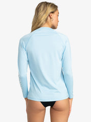 Roxy Essentials LS Lycra UPF 50 Rashie - Clear Sky