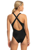Roxy Active One-Piece Swimsuit - Black