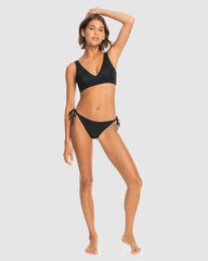 Roxy Rib Roxy Love the Daydream Bikini Bottoms - Anthracite