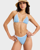 Roxy Kauai Moderate Tie Side Bikini Pant - Sky Blue