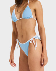 Roxy Kauai Moderate Tie Side Bikini Pant - Sky Blue