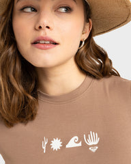 Roxy Beach Love Tee - Portabella