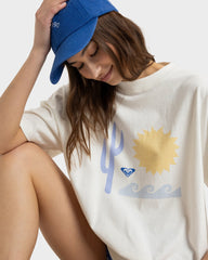 Roxy Seaside Cliff Tee - Egret