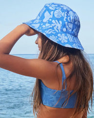 Roxy Girls Tiny Honey Bucket Hat - Nebulas Blue