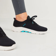 Skechers Womens Go Walk 7 - Valin - Black/Aqua