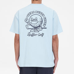Huffer Block Tee 220/Zero Putts - Ice Blue